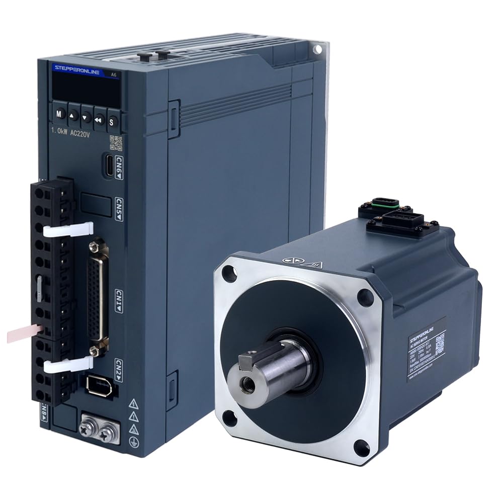 STEPPERONLINE A6 Series 1000W RS485 AC Servo Motor Kit 3000rpm