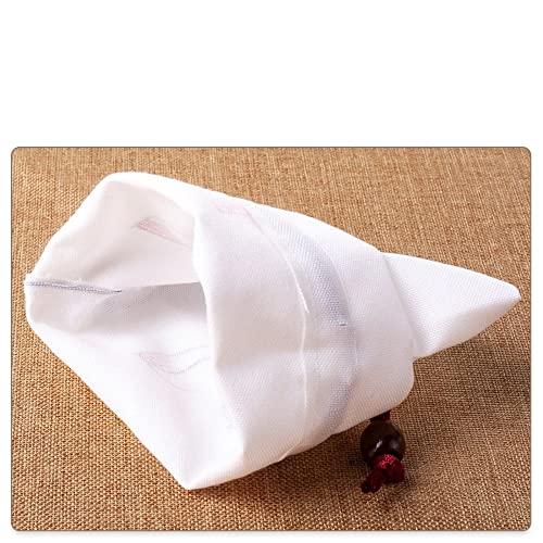 Bolsa de lino con cordón 5×6 pulg 4 piezas miniatura 2