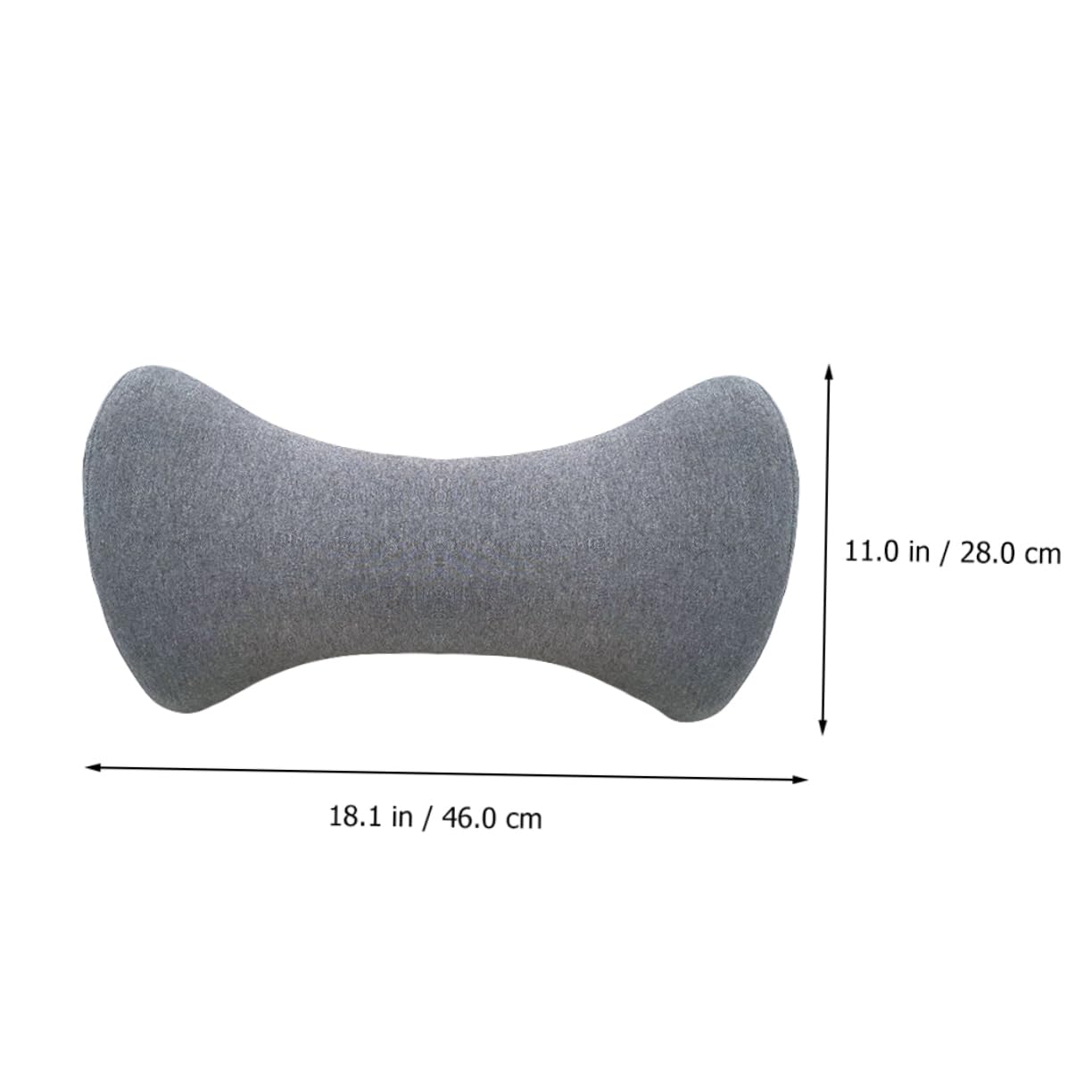 IMIKEYA Orthopädische Geformt Baumwolle aus Rückenkissen Lendenstützkissen mit Druckentlastung Ergonomisch für Schlafen und Schwangerschaft