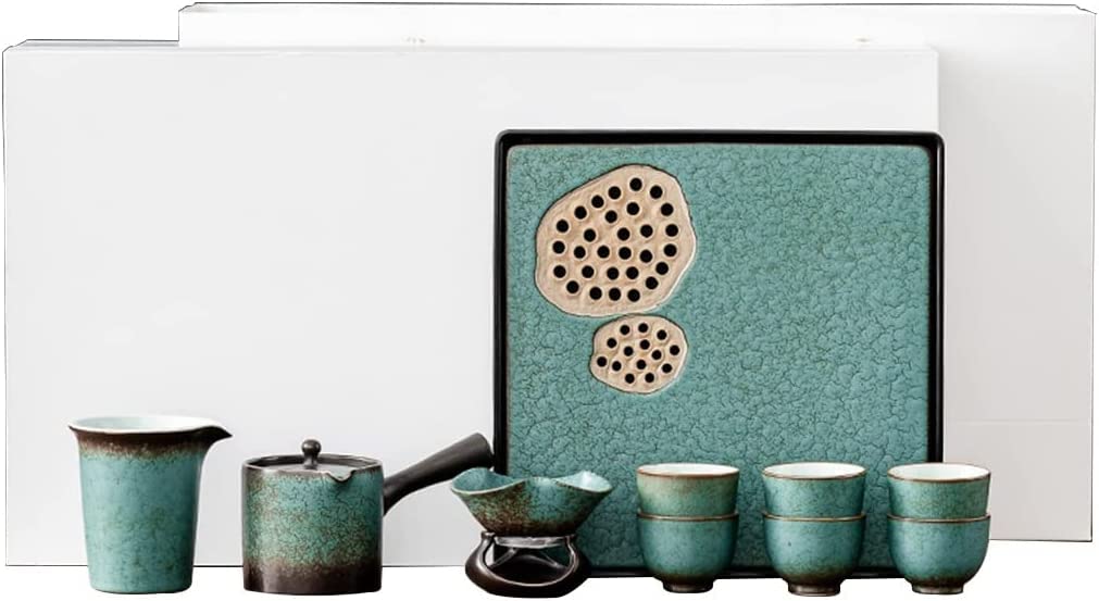 Podróżny zestaw do herbaty Kungfu Tea Set, Chińska taca na herbatę Chiński zestaw do herbaty Gongfu, Japoński zestaw do herbaty z czajniczkiem, filiżanki do herbaty, pojemnik na herbatę, taca na herba