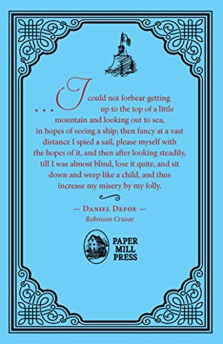 Robinson Crusoe Daniel Defoe Classic Novel, (Deserted Island Shipwreck Tale, Required Literature), Ribbon Page Marker, Perfect for Gifting - Image 2