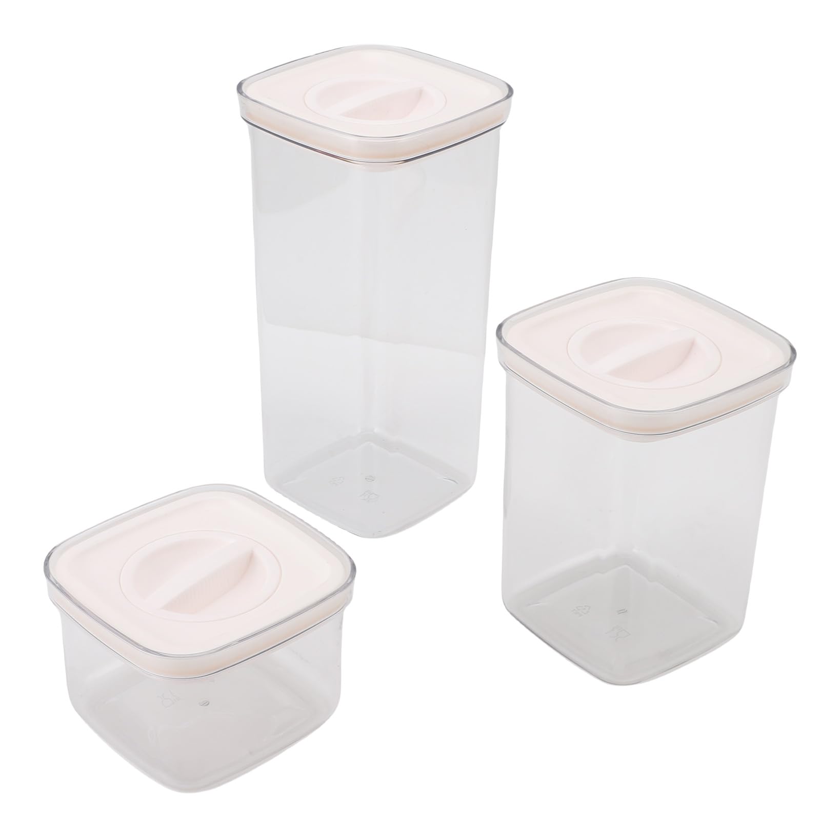 Müsli-Aufbewahrungsbehälter mit Drehbarer Öffnung, Wiederverwendbare, Versiegelte Getreidebox für Nüsse und Trockenfrüchte, 6er-Pack (6 Packungen 2000 ml x 1 + 1300 ml x 2 + 600 3)