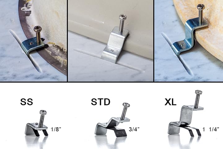 5-Second Anchors for Undermount Sinks- GoClips STD – 7/8? Rims(Pack of 25)
