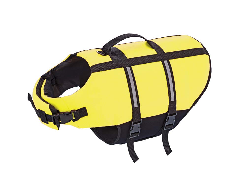 Nobbys Buoyancy Aid For Pets, Neon Yellow, Medium/35 cm