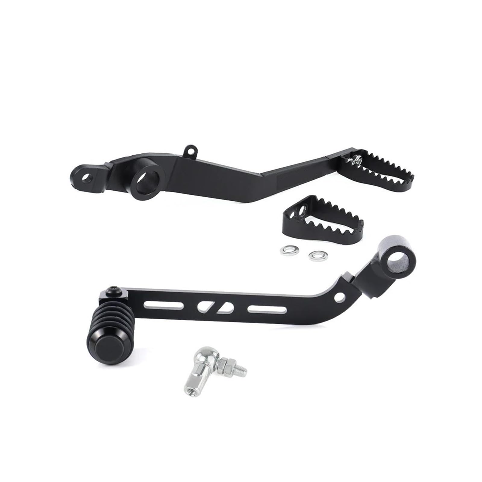 Pedal Freno Trasero Moto Para SUZUKI V-STROM 650 DL650 2006-2025 Palanca De Cambios Plegable Para Motocicleta Pedal Freno Pie(Full set)