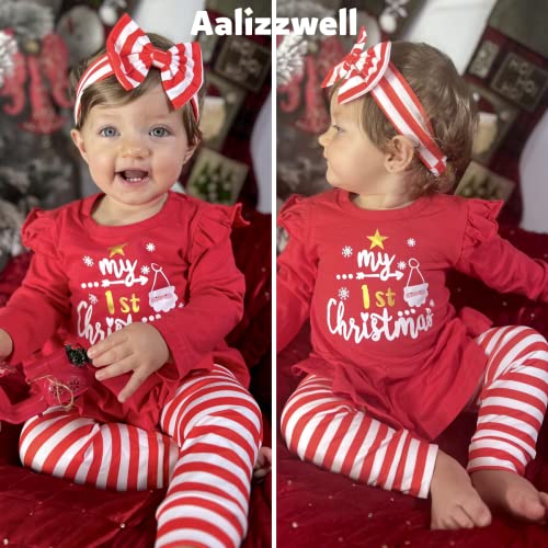 Aalizzwell Infant Baby Girls Christmas Outfit2