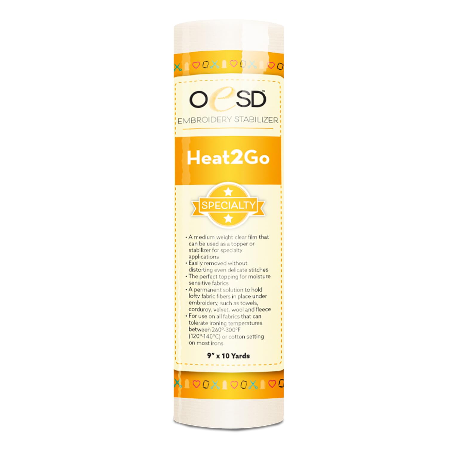 OESD Heat2Go Embroidery Topper 9