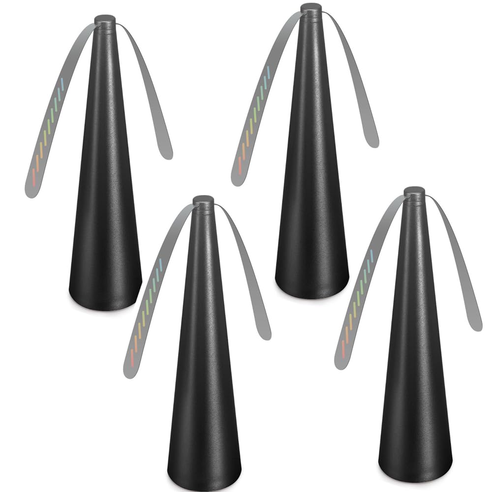 IGTOPS Fly Repellent, Fly Repellent, Fly Repellent, Fan, Portable Mosquito Repellent, Fly Repellent, Table Fan (4 Pieces, Black)