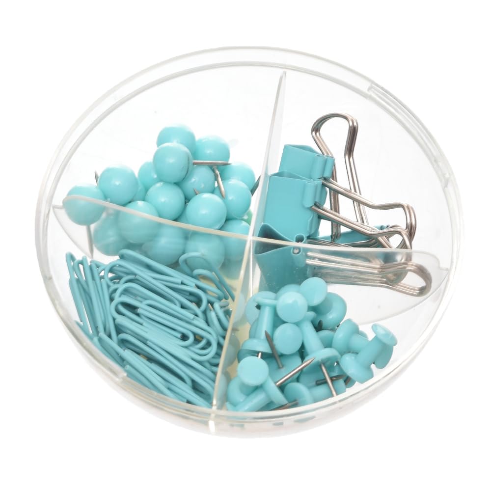 Mas 622 Pin Box of 4 Different Shapes 2 Pins and 2 Paper Clip in A