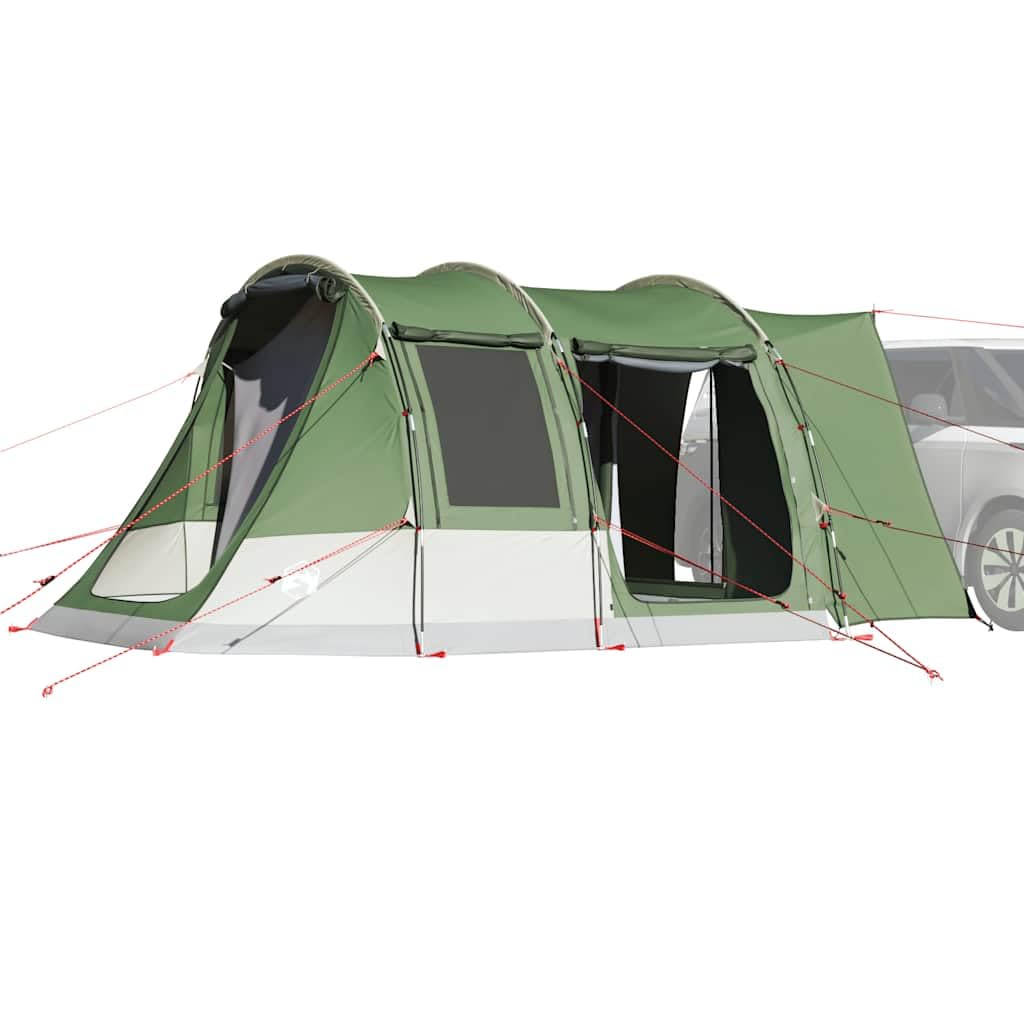 Tienda de Campaña para Coche 2 Personas, Impermeable y Resistenteas, Impermeable y Resistente al Viento, Diseño con Conexión para Vehículo, Tienda Campaña Montaje Rapido, Color Verde, 470x332x216 cm