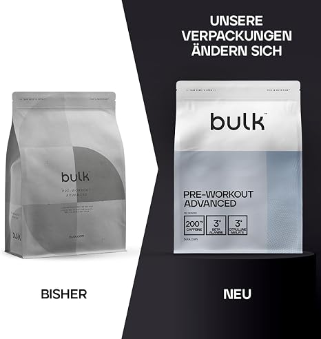 BULK POWDERS Mixed Berry Pre-Workout Advanced 1 kg