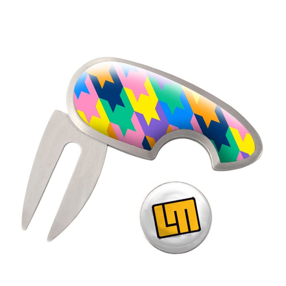 LoudmouthGolf Peaches & Cream Ball Mark Repair Tool