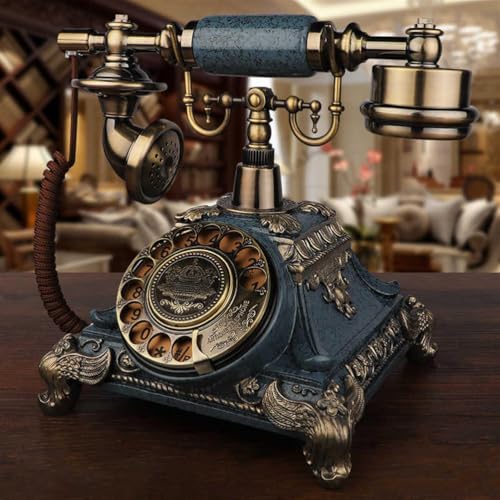 Téléphone rétro 1960 filaire idéal pour sublimer la décoration d'un bureau