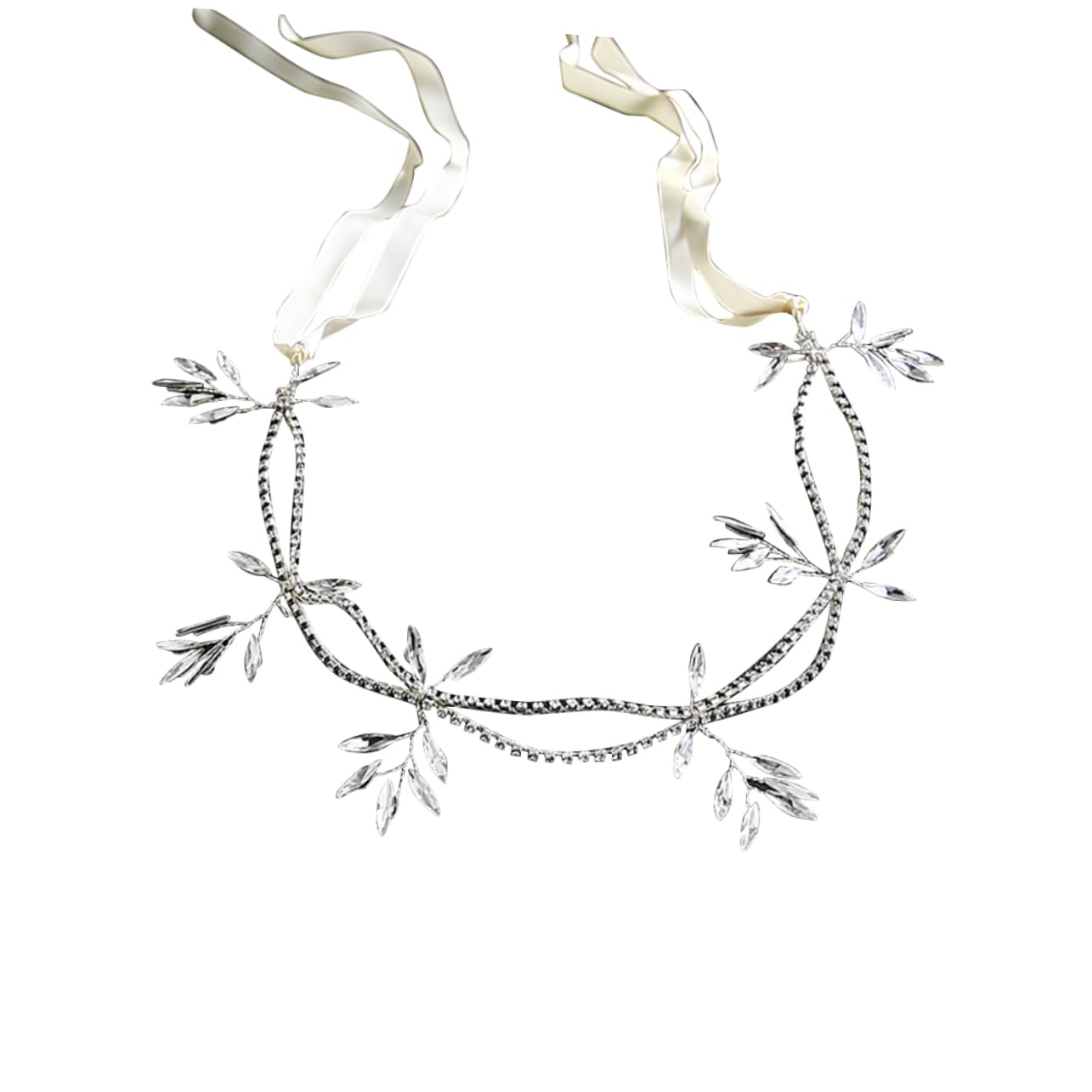 FRCOLOR tocados para el hair wrap strips female hair topper hair ribbon bride headband wedding headband bridal head bridal hair accessories simple headgear Miss