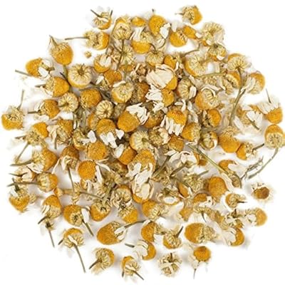 Organic Chamomile Flowers - 1 lb 16oz - Herbal Tea - 100% Organic - Flor de Manzanilla - EarthWise Aromatics