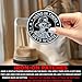 Hang in There It Gets Worse Patch Funny Firefighter Morale – Skeleton Drinking Coffee Embroidered Applique – Sarcastic Dark Humor Tactical Badge for Vest, Jacket, Backpack – First Responder Gift 3"