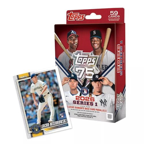 2026 Topps MLB Series 1 Baseball Trading Card Hanger Box