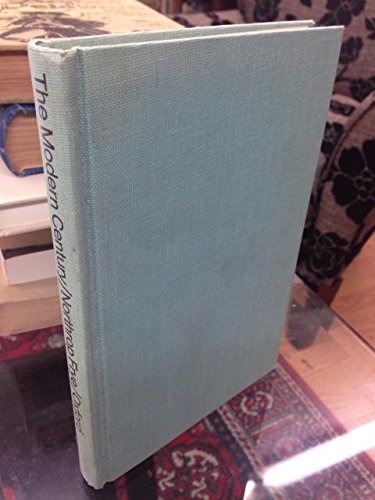 The modern century. by Frye, Northrop B004ZWHIV8 Book Cover