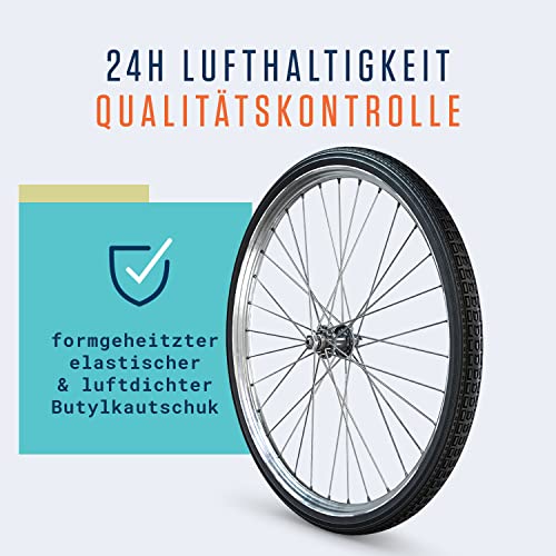 Alphatrail Fahrradschlauch Rick 28 Zoll AV Autoventil 2X Set mit Mobilitätsgarantie I Kompatible Fahrradreifen Schwalbe, Continental, Conti, Michelin, Kenda & Maxxis Fahrrad Schlauch - Image 5