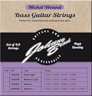 Nickel Wound Bass Guitar Strings Set of 4 Gauge: Extra Light Perfect for beginners and professionals alike