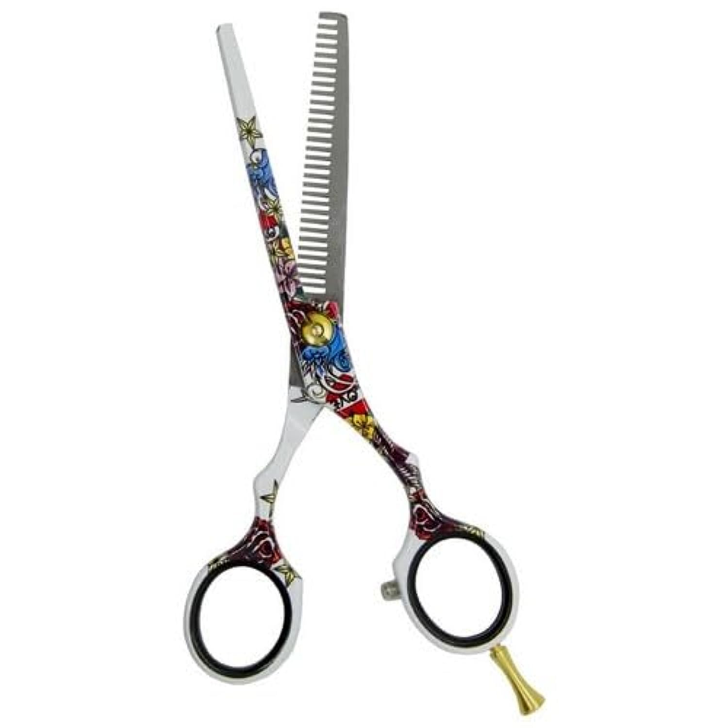 HenborItalian Professional Scissors Golden Fantasy Line 783T/5.5