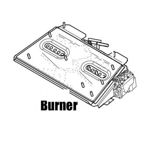 Majestic 30 Inch Vented On/Off Control Burner Assembly - VWF30PVC