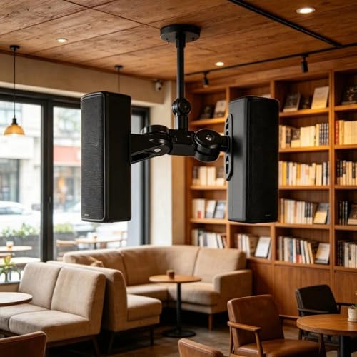 Support en métal avec inclinaison ajustable pour systèmes surround modulables - 4