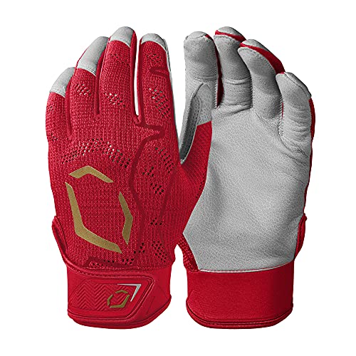Image of EvoShield Pro Srz Batting Glove - Scarlet, Extra Large