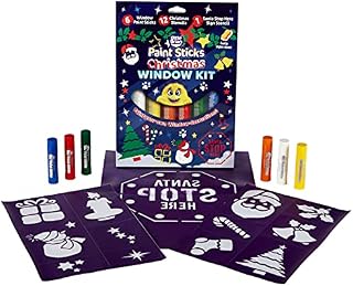 Little Brian Paint Sticks Christmas Window Kit