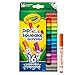 Crayola Pip Squeaks Skinnies Washable Marker Set (16ct), Mini Markers for Toddlers, Thin Coloring Supplies for Kids, Toddler Back to School Essentials