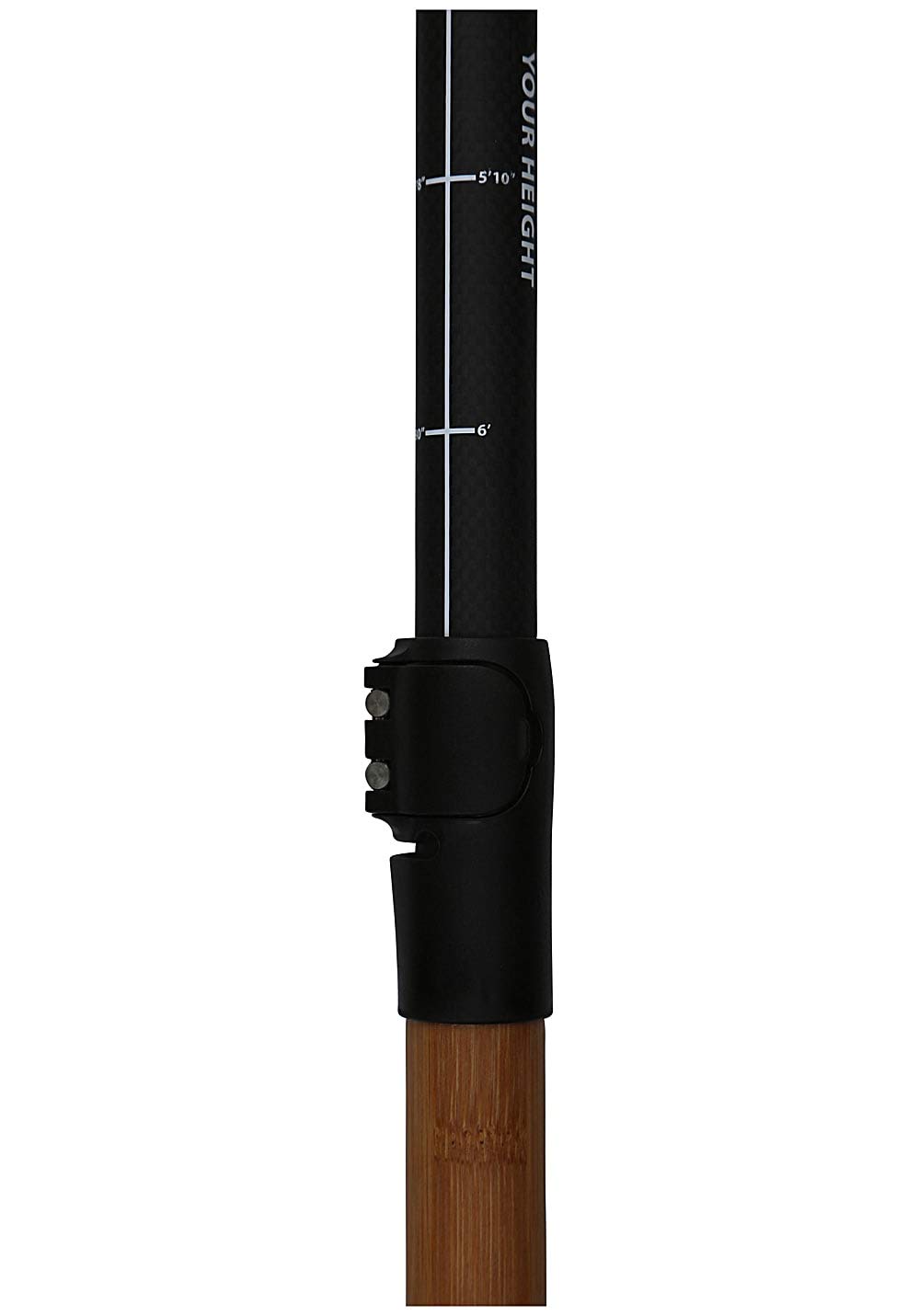 Unisex – Erwachsene 100% Carbon Bamboo Endurance Race Paddle Adjustable 3 pcs SUP PADDEL, OneColor, Einheitsgröße