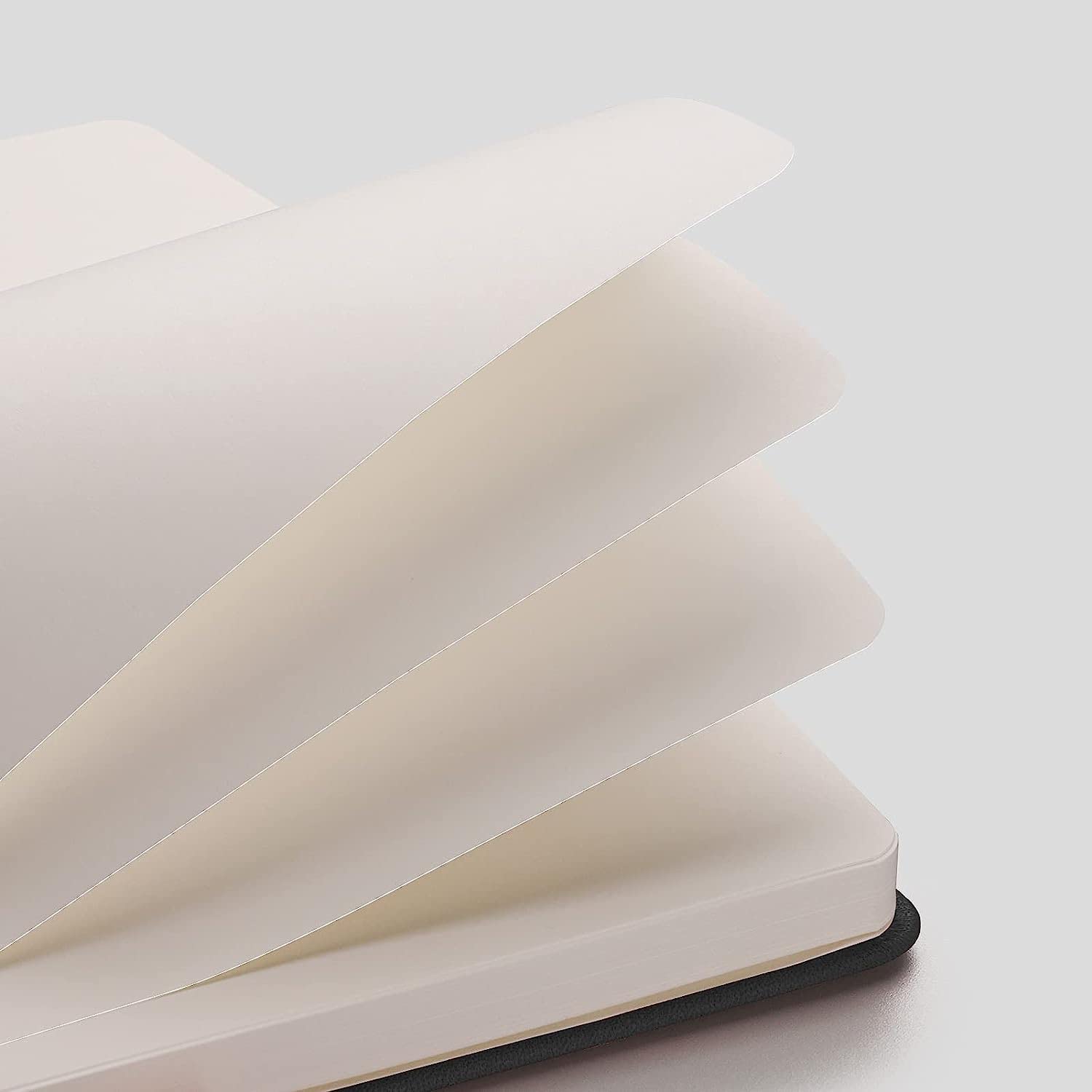 RETTACY Blank Notebook A5 Plain Notebook 2 Pack, 384 Pages Unlined Notebook with 100gsm Blank Paper, Pen Holder, Inner Pocket - Image 4