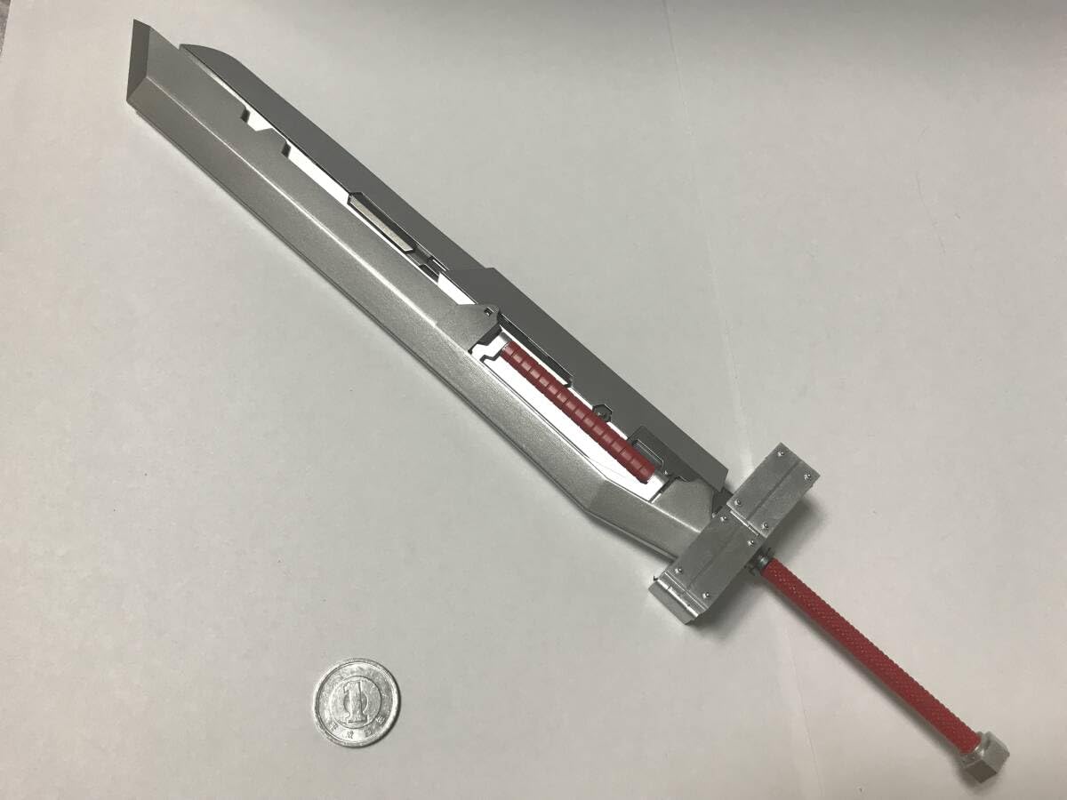 Amazon.co.jp: 1/6 FF7 アドベントチルドレン クラウド 合体剣×2のみ