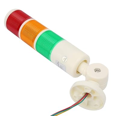 Semáforo LED De 200 Mm Con Control Remoto – Rojo Y Verde, Impermeable IP65, Para Tráfico O Decoración Industrial