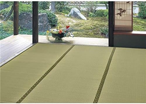 い草 ラグマット 絨毯 江戸間 3帖 174×261cm 撥水加工 双目織 上敷き 備前 びぜん リビング ダイニング 引っ越し t