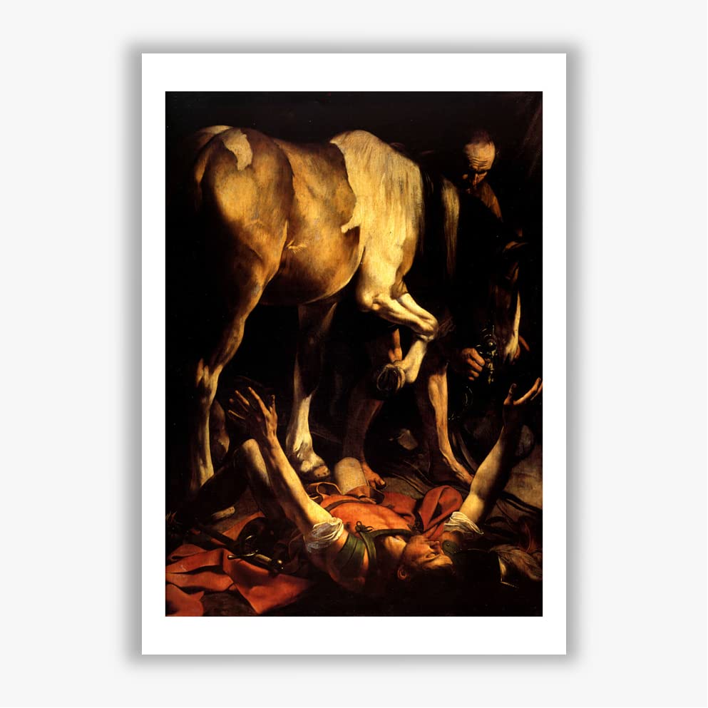 Caravage La Conversion de Saint Paul impression murale Giclée format M - 2