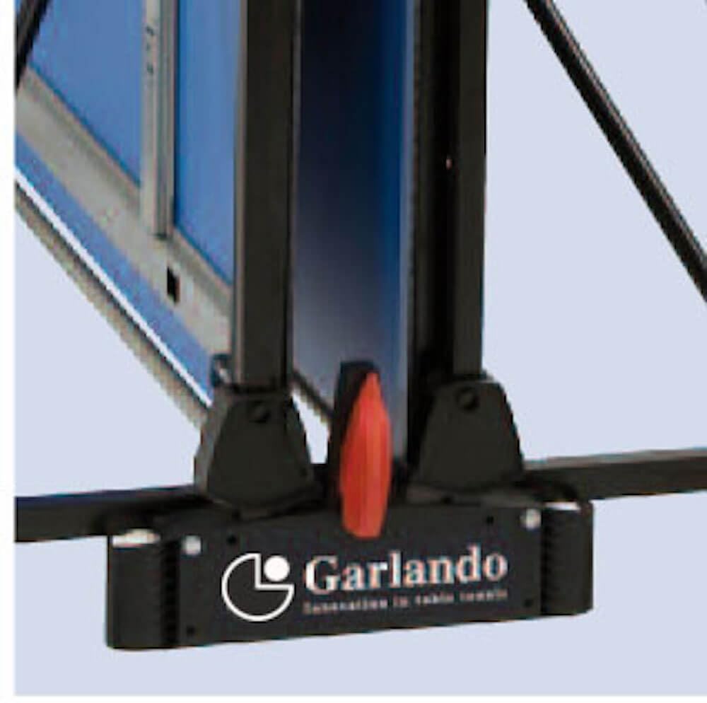 Garlando Tavolo da Ping Pong Progress Outdoor Con Ruote Per Esterno Blu