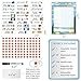 JJPRO Magnetic Reward Chart for Kids, Dry Erase Routine Chart, Behavior Chart for Kids, Star Chart for Kids Behavior at Home. Includes 30 tasks,104 Stars -11“ x 14.5