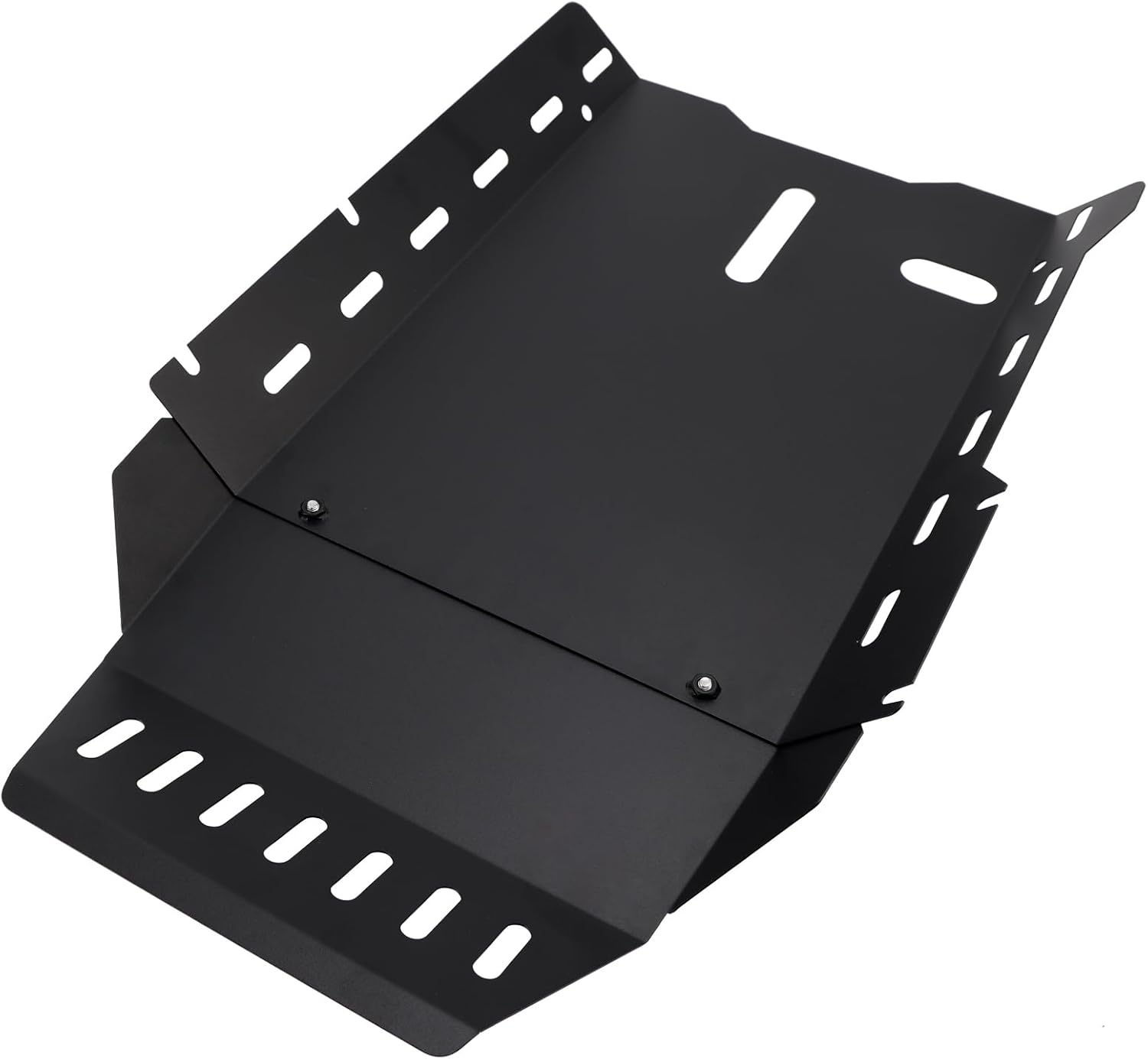 Black Aluminum Sump Guard Skid Plate for Honda GL1800 Gold Wing | Bottom Engine Protection, Aluminum Construction, Powder-Coated Finish, Touring Motorcycle Use