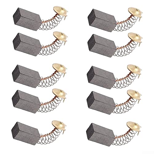 Lot De 2 Balais De Charbon De Rechange Pour Rabot Metabo Et Marteau