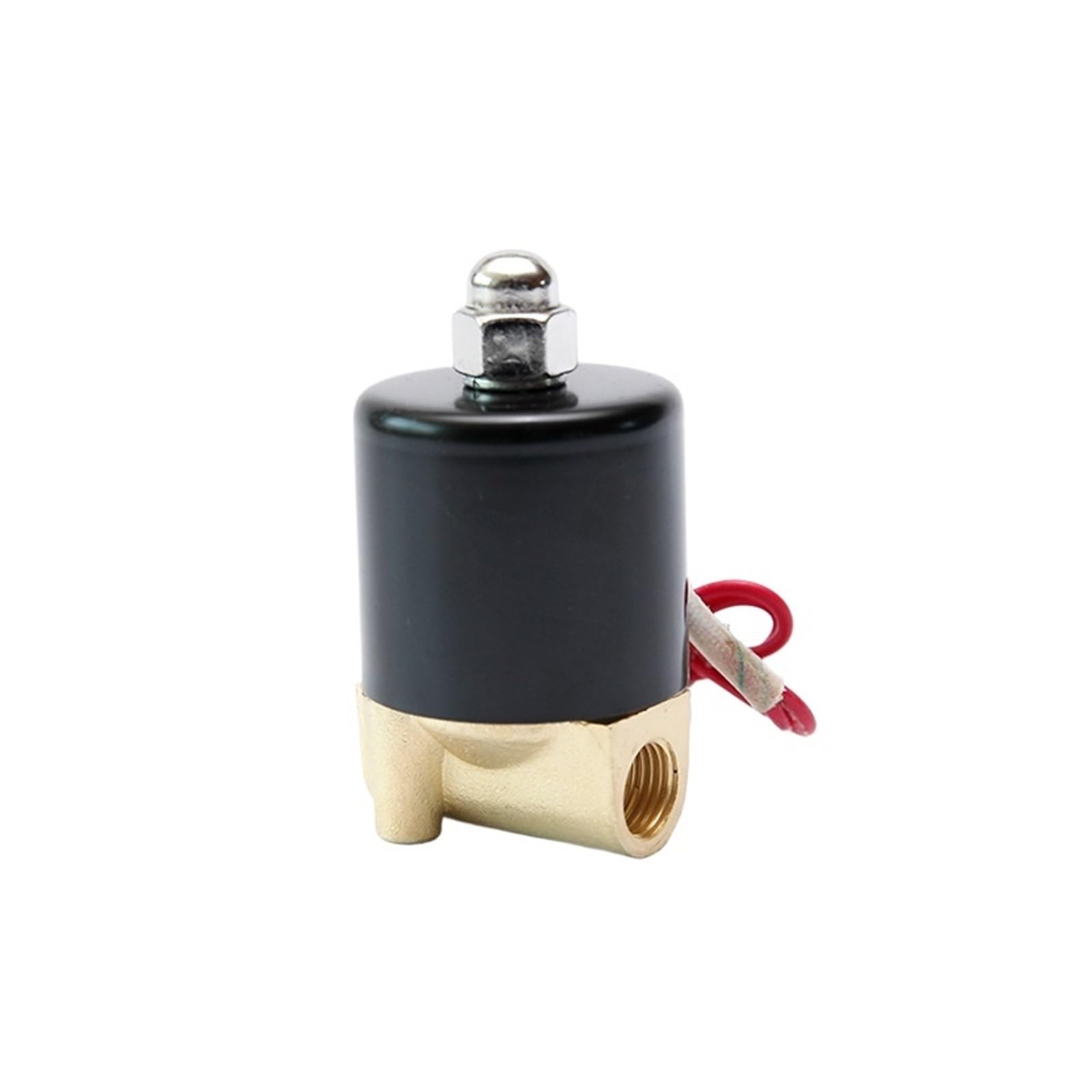 Électrovanne laiton 1/4 DN08 12V de haute précision mécanique normalement fermée
