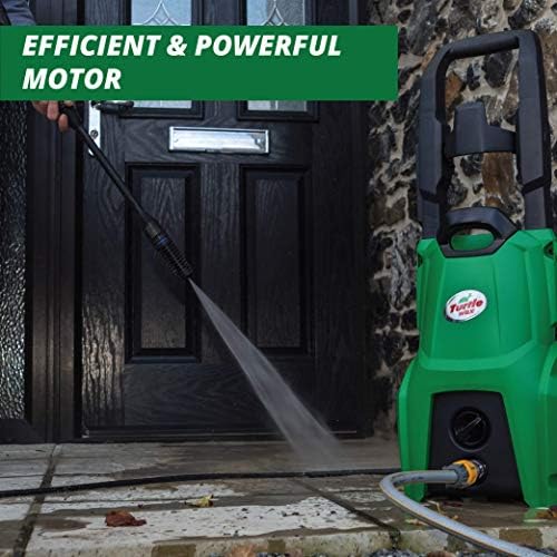 Turtle Wax TW120 | Multi-Purpose High-Pressure Washer | Compact Car and Home Cleaner with Power Jet Hose and Nozzle, 1600W