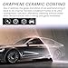 Graphene Ceramic Car Coating Kit, 70ml, Ultra High Gloss & Shine Protection with Application Accessories