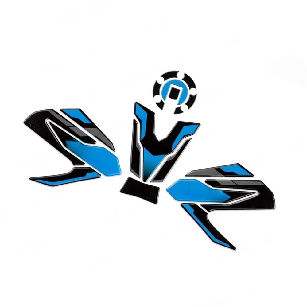 Tank Stickers Motorcycle Tank Pad Fuel Decals for Mt09 for MT-09 for MT 09 2025 2024(Color2)