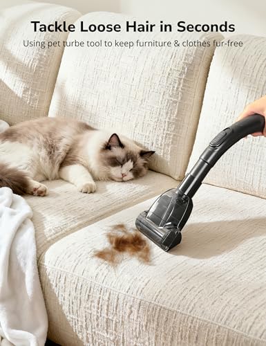 Image of Aspiron Canister Vacuum, 1700W /45KPA Bagged Vacuum Cleaner for Home,5L Large Replaceable Dust Bag, No Mess Empty, Pet Friendly, Auto Cord Rewind, HEPA Filter, for Floor, Low Pile Carpet, Crack, Car