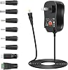 Belker 30W Universal 3V 4.5V 5V 6V 7.5V 9V 12V AC DC Adapter Power Supply for LED Light Strip Router Speaker Smart Phone Tablet CCTV IP Camera TV Box 0.5A 1A 1.5A 2A 2000mA Amp - with 5V 2A USB