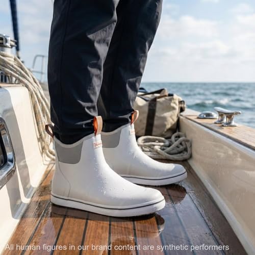 Image of SUREWAY Women's Deck Boots Professional Non-Slip Fishing & Ankle Deck Boot Waterproof Rain Boots