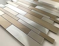 Vista 7 de Weimeisc 10 hojas de azulejos para salpicaduras de cocina, azulejos autoadhesivos, para pegar en tocadores de baño, decoración de chimenea, mesa