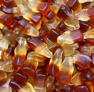 Cola Bottles - 1KG Bag Cola Flavoured Gummt Sweets - Cola Bottle - Pick and Mix