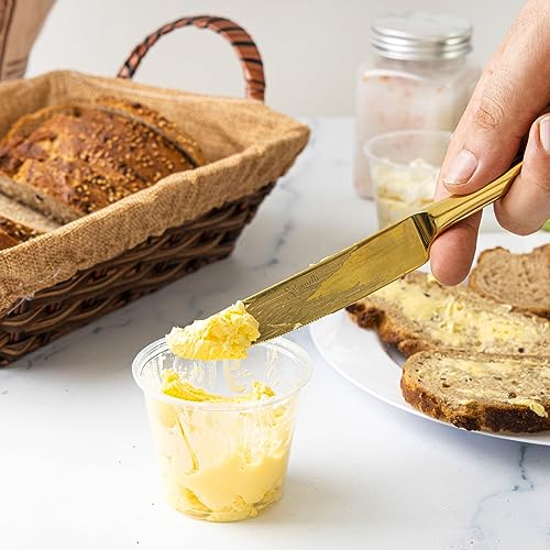 Image of GUSTO 5.5 oz Jello Shot Cups [250 Count] Clear Plastic Disposable Portion Containers for Sauces, Dressings & Samples, No Lids - Durable, Stackable (Formerly Comfy Package)